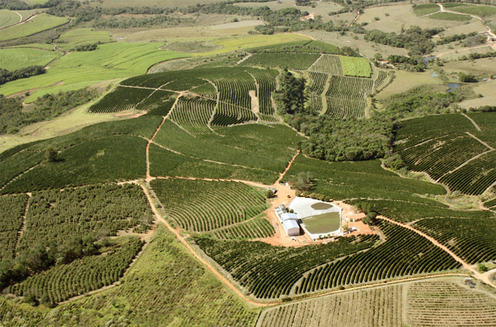 Coração da Terra vue du ciel